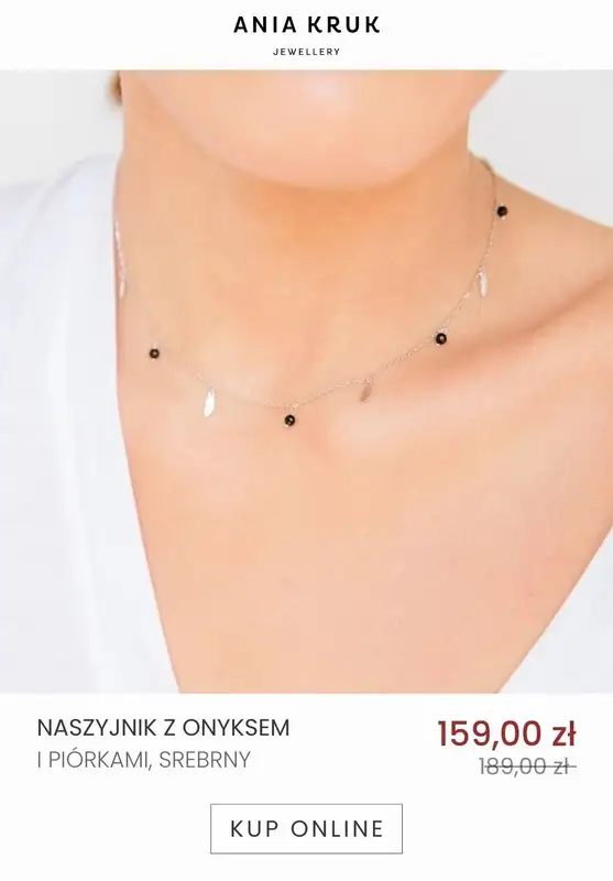 Ania Kruk - gazetka promocyjna Wyprzedaż biżuterii do -40% od soboty 14.01 do piątku 20.01 - strona 5