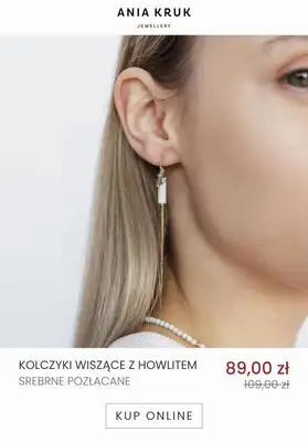 Ania Kruk - gazetka promocyjna Wyprzedaż biżuterii do -40% od soboty 14.01 do piątku 20.01 - strona 10 Ania Kruk - gazetka promocyjna Wyprzedaż biżuterii do -40% od soboty 14.01 do piątku 20.01 - strona 10