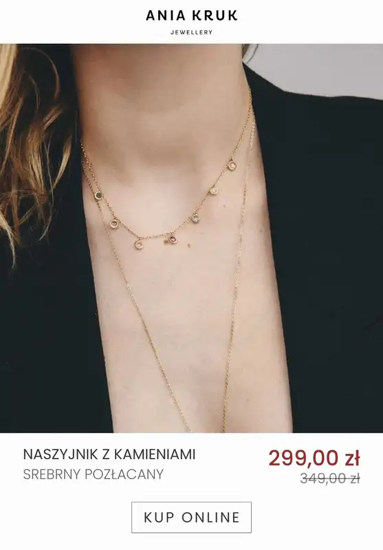 Ania Kruk - gazetka promocyjna Wyprzedaż biżuterii do -40% od soboty 14.01 do piątku 20.01 - strona 12