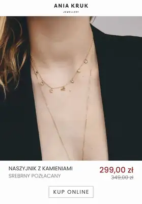 Ania Kruk - gazetka promocyjna Wyprzedaż biżuterii do -40% od soboty 14.01 do piątku 20.01 - strona 12 Ania Kruk - gazetka promocyjna Wyprzedaż biżuterii do -40% od soboty 14.01 do piątku 20.01 - strona 12