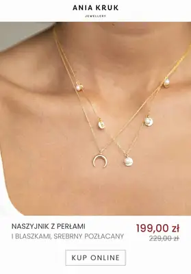 Ania Kruk - gazetka promocyjna Wyprzedaż biżuterii do -40% od soboty 14.01 do piątku 20.01 - strona 6 Ania Kruk - gazetka promocyjna Wyprzedaż biżuterii do -40% od soboty 14.01 do piątku 20.01 - strona 6