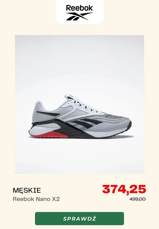 Reebok - gazetka promocyjna Dodatkowe -20% przy zakupach od 179 zł od poniedziałku 16.01  - strona 4