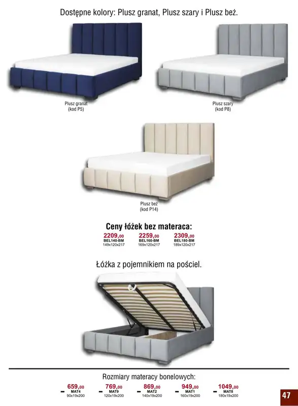 Bodzio - gazetka promocyjna Gazetka od niedzieli 01.01 do piątku 31.03 - strona 47