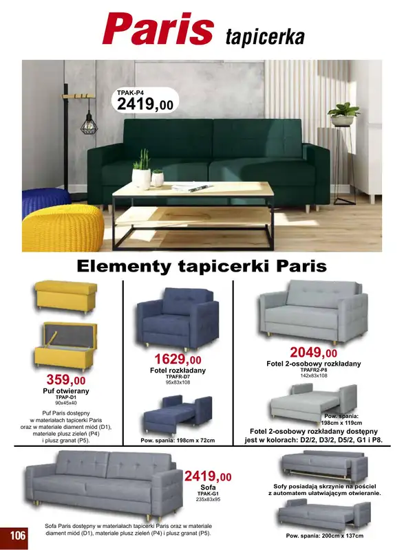 Bodzio - gazetka promocyjna Gazetka od niedzieli 01.01 do piątku 31.03 - strona 106