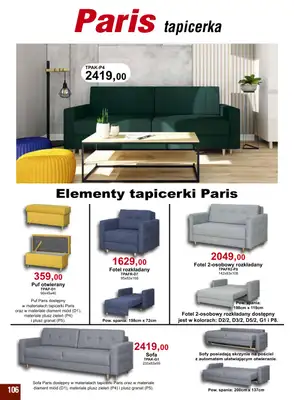 Bodzio - gazetka promocyjna Gazetka od niedzieli 01.01 do piątku 31.03 - strona 106 Bodzio - gazetka promocyjna Gazetka od niedzieli 01.01 do piątku 31.03 - strona 106