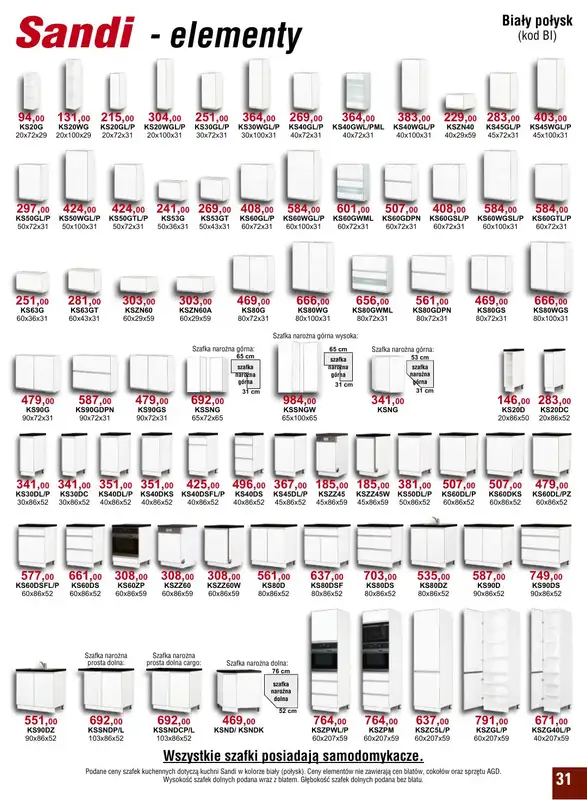 Bodzio - gazetka promocyjna Gazetka od niedzieli 01.01 do piątku 31.03 - strona 31