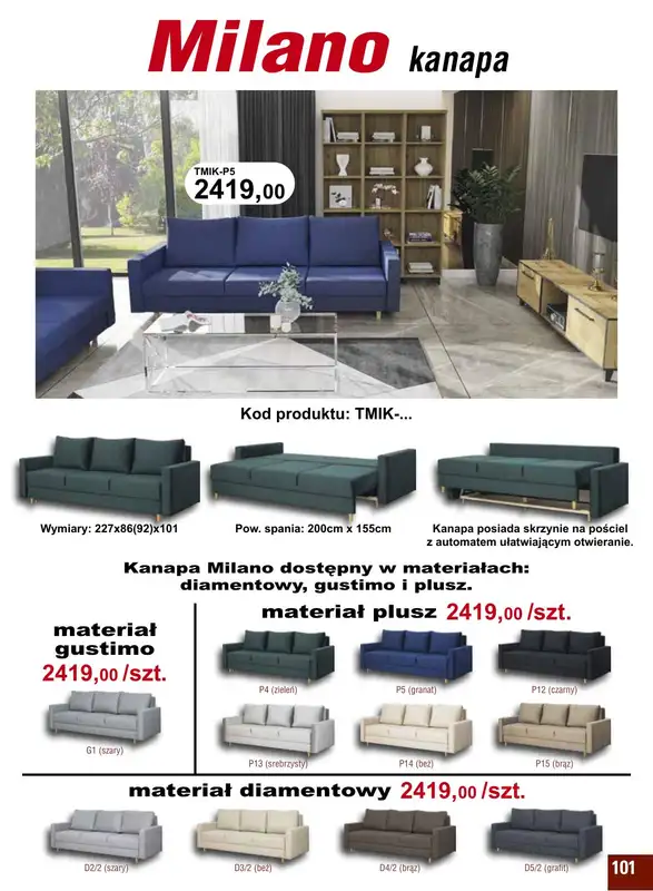 Bodzio - gazetka promocyjna Gazetka od niedzieli 01.01 do piątku 31.03 - strona 101