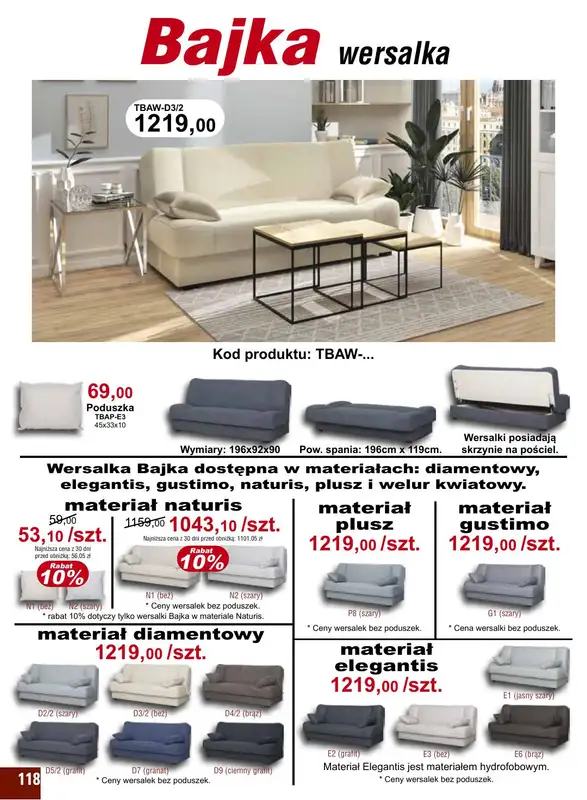 Bodzio - gazetka promocyjna Gazetka od niedzieli 01.01 do piątku 31.03 - strona 118