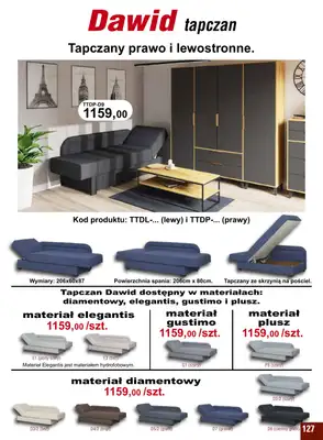 Bodzio - gazetka promocyjna Gazetka od niedzieli 01.01 do piątku 31.03 - strona 127 Bodzio - gazetka promocyjna Gazetka od niedzieli 01.01 do piątku 31.03 - strona 127