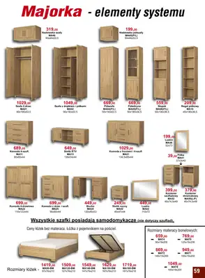 Bodzio - gazetka promocyjna Gazetka od niedzieli 01.01 do piątku 31.03 - strona 59 Bodzio - gazetka promocyjna Gazetka od niedzieli 01.01 do piątku 31.03 - strona 59