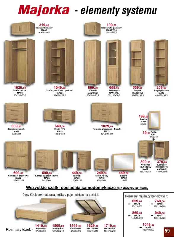 Bodzio - gazetka promocyjna Gazetka od niedzieli 01.01 do piątku 31.03 - strona 59