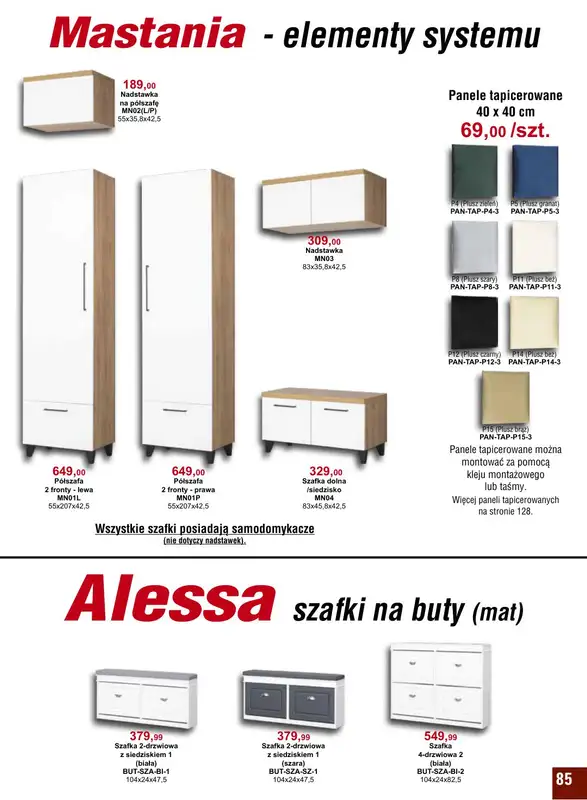 Bodzio - gazetka promocyjna Gazetka od niedzieli 01.01 do piątku 31.03 - strona 85