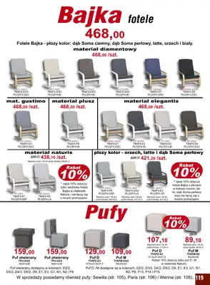 Bodzio - gazetka promocyjna Gazetka od niedzieli 01.01 do piątku 31.03 - strona 119 Bodzio - gazetka promocyjna Gazetka od niedzieli 01.01 do piątku 31.03 - strona 119