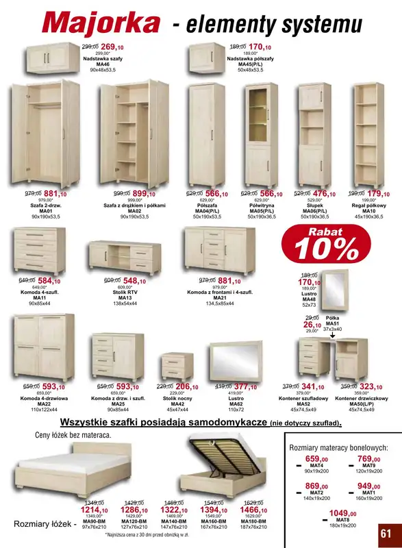 Bodzio - gazetka promocyjna Gazetka od niedzieli 01.01 do piątku 31.03 - strona 61