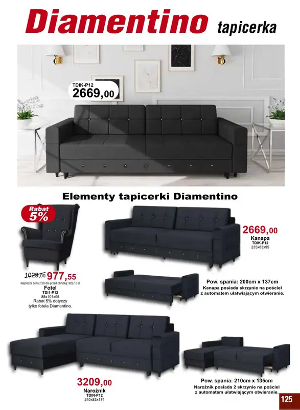 Bodzio - gazetka promocyjna Gazetka od niedzieli 01.01 do piątku 31.03 - strona 125