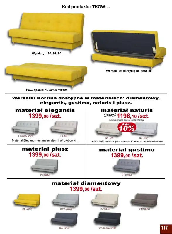 Bodzio - gazetka promocyjna Gazetka od niedzieli 01.01 do piątku 31.03 - strona 117