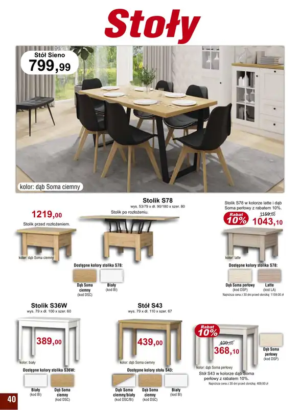 Bodzio - gazetka promocyjna Gazetka od niedzieli 01.01 do piątku 31.03 - strona 40