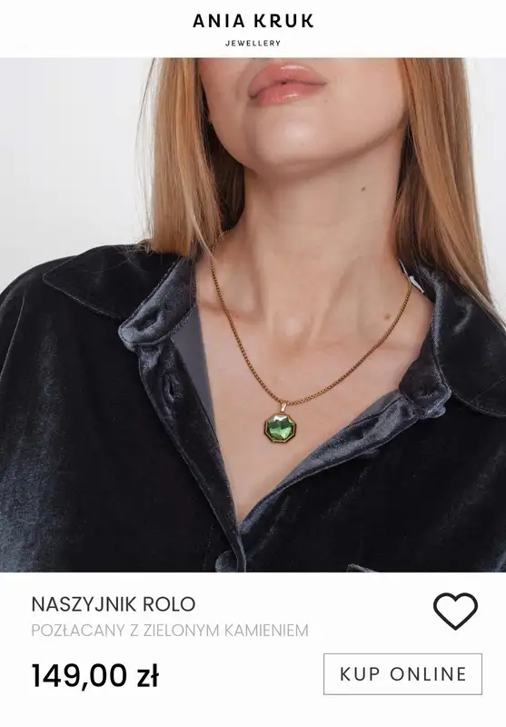 Ania Kruk - gazetka promocyjna Od 69 zł biżuteria na Walentynki od środy 01.02 do wtorku 14.02 - strona 7