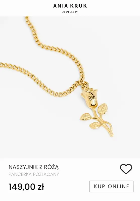 Ania Kruk - gazetka promocyjna Od 69 zł biżuteria na Walentynki od środy 01.02 do wtorku 14.02 - strona 13