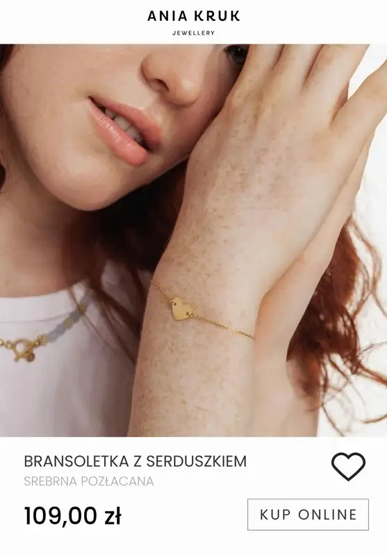 Ania Kruk - gazetka promocyjna Od 69 zł biżuteria na Walentynki od środy 01.02 do wtorku 14.02 - strona 9