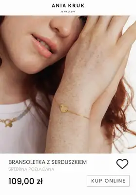 Ania Kruk - gazetka promocyjna Od 69 zł biżuteria na Walentynki od środy 01.02 do wtorku 14.02 - strona 9 Ania Kruk - gazetka promocyjna Od 69 zł biżuteria na Walentynki od środy 01.02 do wtorku 14.02 - strona 9