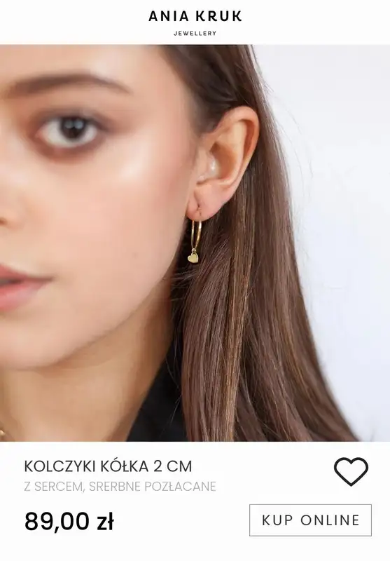 Ania Kruk - gazetka promocyjna Od 69 zł biżuteria na Walentynki od środy 01.02 do wtorku 14.02 - strona 11