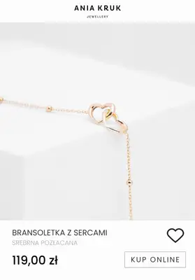 Ania Kruk - gazetka promocyjna Od 69 zł biżuteria na Walentynki od środy 01.02 do wtorku 14.02 - strona 12 Ania Kruk - gazetka promocyjna Od 69 zł biżuteria na Walentynki od środy 01.02 do wtorku 14.02 - strona 12