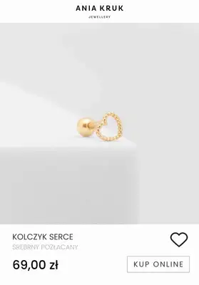 Ania Kruk - gazetka promocyjna Od 69 zł biżuteria na Walentynki od środy 01.02 do wtorku 14.02 - strona 4 Ania Kruk - gazetka promocyjna Od 69 zł biżuteria na Walentynki od środy 01.02 do wtorku 14.02 - strona 4