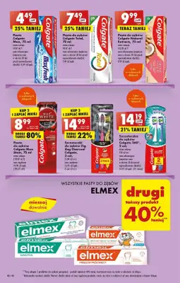 Drogerie z Blixem - gazetka promocyjna Biedronka I Kosmetyki i chemia do -60% na drugi produkt od wtorku 07.02 do soboty 11.02 - strona 7