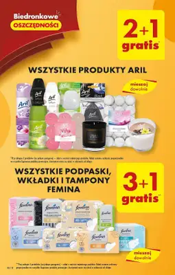 Drogerie z Blixem - gazetka promocyjna Biedronka I Kosmetyki i chemia do -60% na drugi produkt od wtorku 07.02 do soboty 11.02 - strona 4