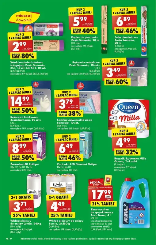 Drogerie z Blixem - gazetka promocyjna Biedronka I Kosmetyki i chemia do -60% na drugi produkt od wtorku 07.02 do soboty 11.02 - strona 11