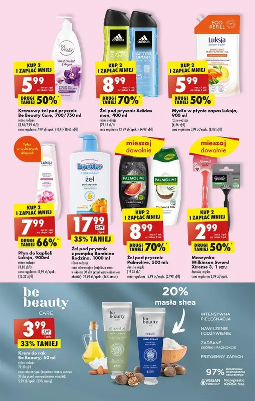 Drogerie z Blixem - gazetka promocyjna Biedronka I Kosmetyki i chemia do -60% na drugi produkt od wtorku 07.02 do soboty 11.02 - strona 8