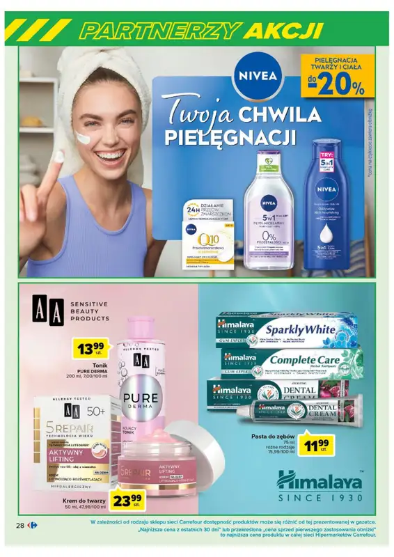 Drogerie z Blixem - gazetka promocyjna Carrefour I Kosmetyki i chemia od 4,49 zł od wtorku 07.02 do soboty 18.02 - strona 7