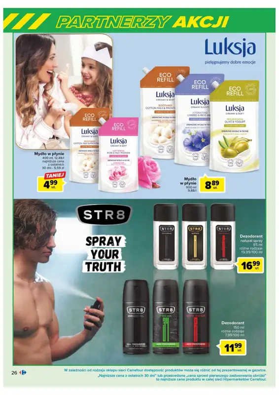 Drogerie z Blixem - gazetka promocyjna Carrefour I Kosmetyki i chemia od 4,49 zł od wtorku 07.02 do soboty 18.02 - strona 5