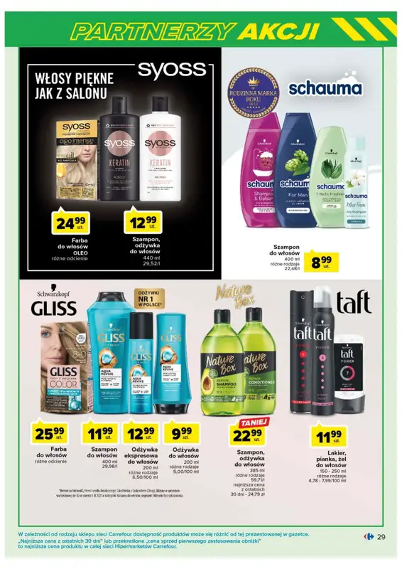 Drogerie z Blixem - gazetka promocyjna Carrefour I Kosmetyki i chemia od 4,49 zł od wtorku 07.02 do soboty 18.02 - strona 8