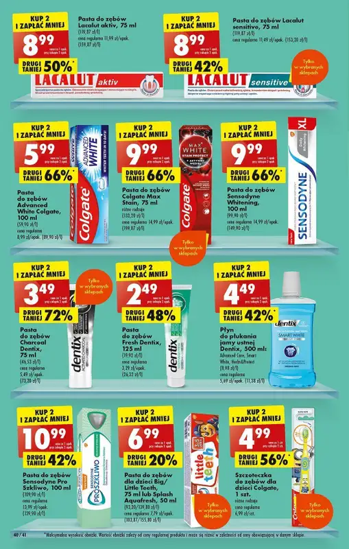 Drogerie z Blixem - gazetka promocyjna Biedronka I Kosmetyki i chemia do -50% na drugi produkt od wtorku 14.02 do soboty 18.02 - strona 7