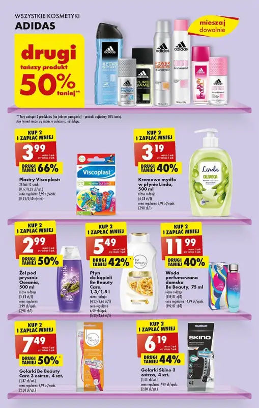 Drogerie z Blixem - gazetka promocyjna Biedronka I Kosmetyki i chemia do -50% na drugi produkt od wtorku 14.02 do soboty 18.02 - strona 4