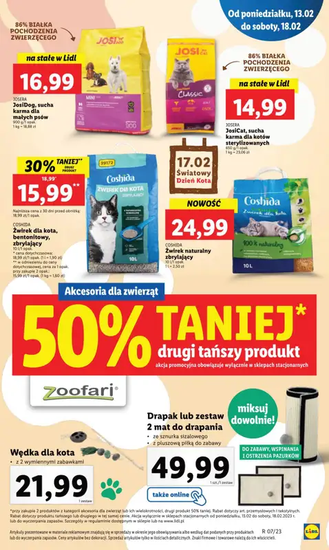 Drogerie z Blixem - gazetka promocyjna Lidl I Kosmetyki i chemia do -50% na drugi produkt od wtorku 14.02 do środy 15.02 - strona 6