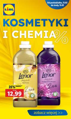 Drogerie z Blixem - gazetka promocyjna Lidl I Kosmetyki i chemia do -50% na drugi produkt od wtorku 14.02 do środy 15.02
