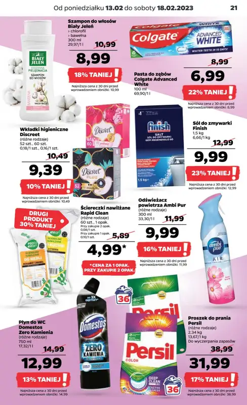 Drogerie z Blixem - gazetka promocyjna Netto I Kosmetyki i chemia do -26% od wtorku 14.02 do soboty 18.02 - strona 4