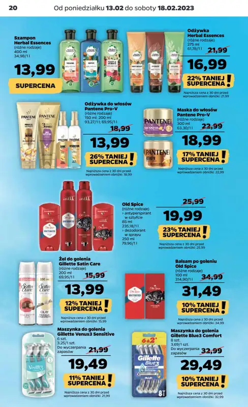 Drogerie z Blixem - gazetka promocyjna Netto I Kosmetyki i chemia do -26% od wtorku 14.02 do soboty 18.02 - strona 2