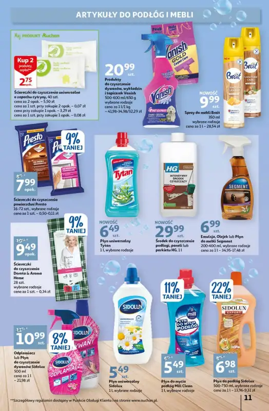 Drogerie z Blixem - gazetka promocyjna Auchan I Kosmetyki i chemia do -38% od czwartku 16.02 do środy 22.02 - strona 3