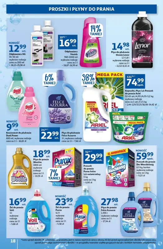 Drogerie z Blixem - gazetka promocyjna Auchan I Kosmetyki i chemia do -38% od czwartku 16.02 do środy 22.02 - strona 4