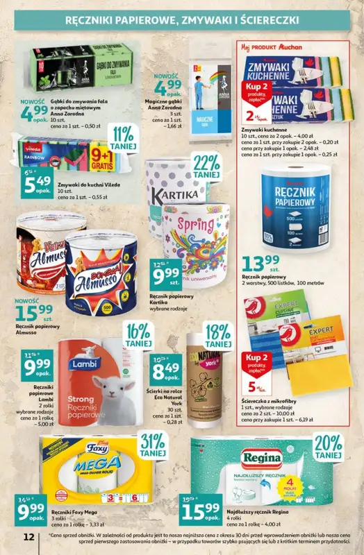 Drogerie z Blixem - gazetka promocyjna Auchan I Kosmetyki i chemia do -38% od czwartku 16.02 do środy 22.02 - strona 8