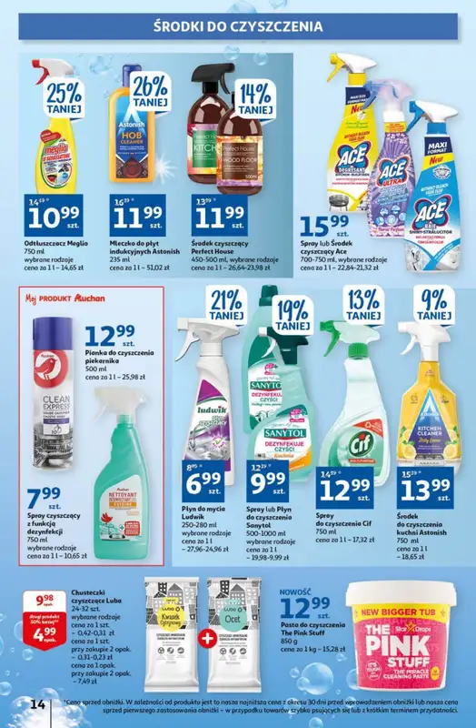 Drogerie z Blixem - gazetka promocyjna Auchan I Kosmetyki i chemia do -38% od czwartku 16.02 do środy 22.02 - strona 5