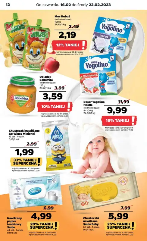 Drogerie z Blixem - gazetka promocyjna Netto I Kosmetyki i chemia do -34% od czwartku 16.02 do środy 22.02 - strona 3