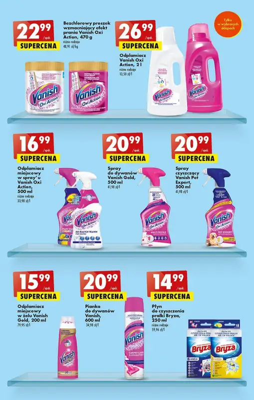 Drogerie z Blixem - gazetka promocyjna Biedronka I Chemia domowa od 6,49 zł od czwartku 16.02 do środy 22.02 - strona 3