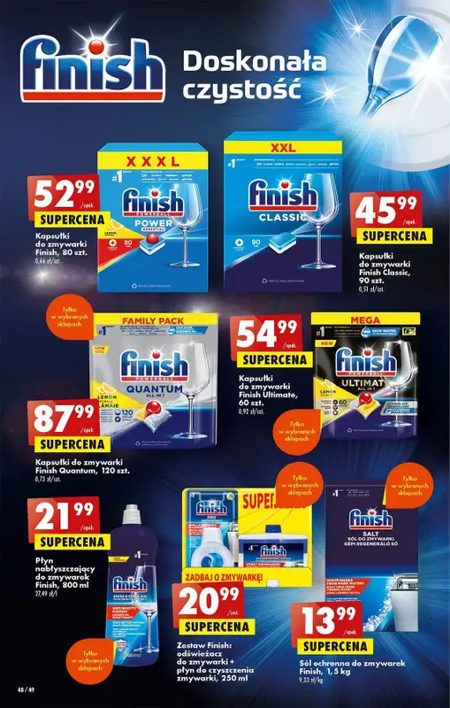 Drogerie z Blixem - gazetka promocyjna Biedronka I Chemia domowa od 6,49 zł od czwartku 16.02 do środy 22.02 - strona 4