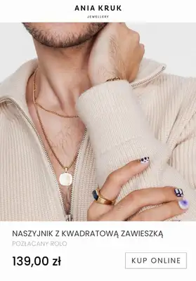 Ania Kruk - gazetka promocyjna Biżuteria UNISEX od czwartku 16.02  - strona 11 Ania Kruk - gazetka promocyjna Biżuteria UNISEX od czwartku 16.02  - strona 11