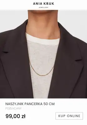 Ania Kruk - gazetka promocyjna Biżuteria UNISEX od czwartku 16.02  - strona 12 Ania Kruk - gazetka promocyjna Biżuteria UNISEX od czwartku 16.02  - strona 12